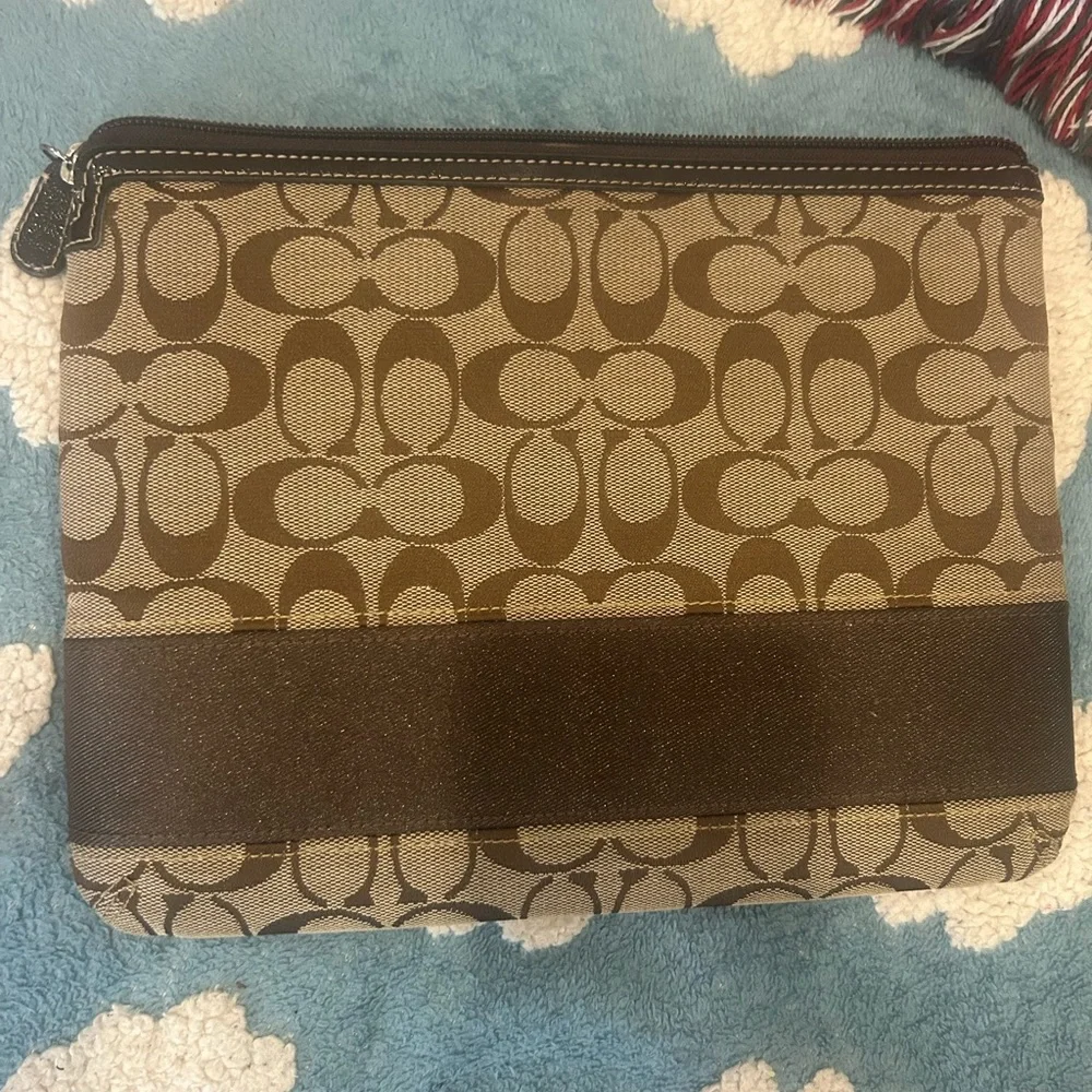 Brown Monogram Clutch/Apple IPad Case